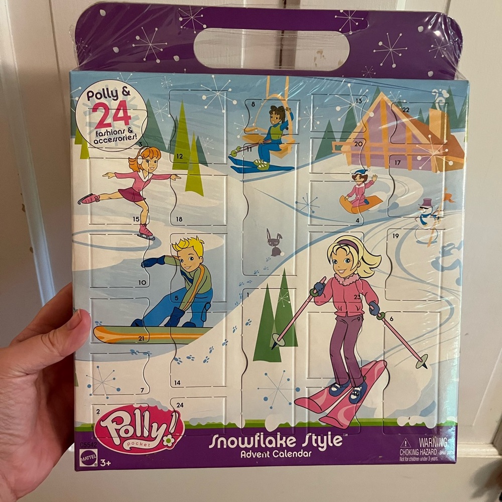 Vintage Collectable 2004 Polly Pocket Advent Calendar